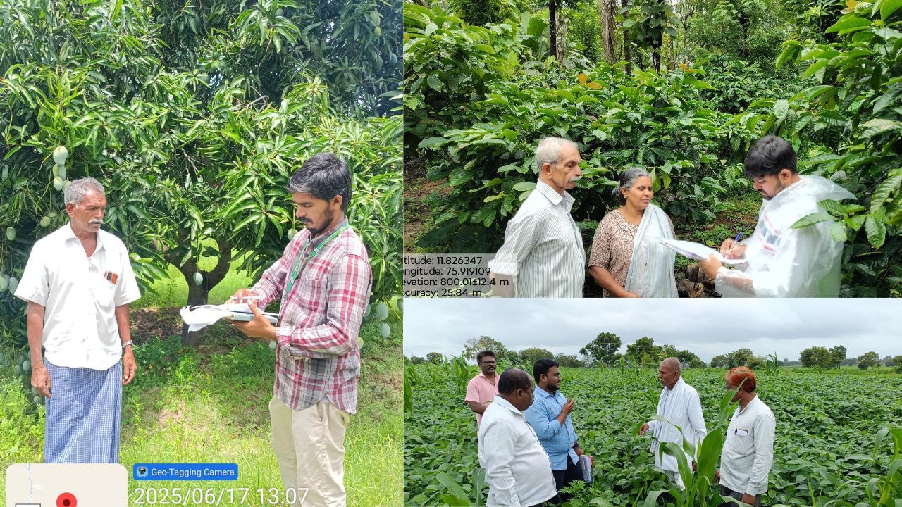 APSOPCA team in farmers farm
